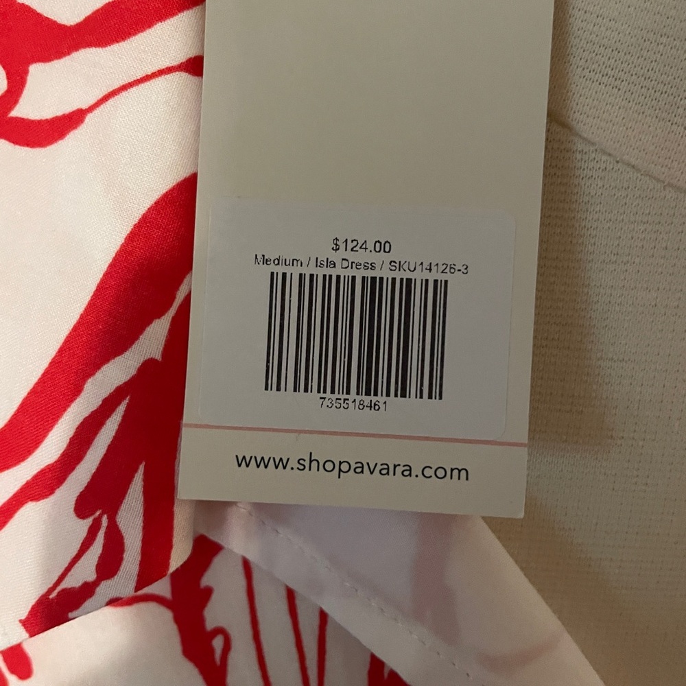 Elegant Red Seashell Maxi Dress - Picture 8 of 10
